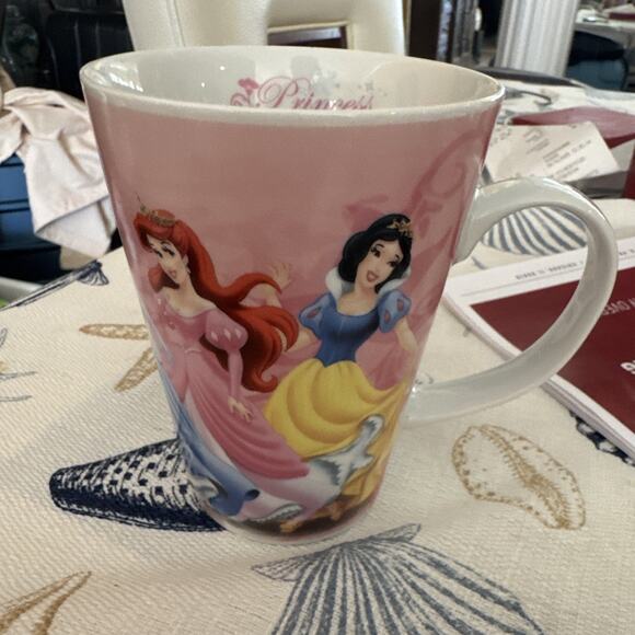 Disney PRINCESS princesses ceramic MUG 5"H - Picture 8 of 8